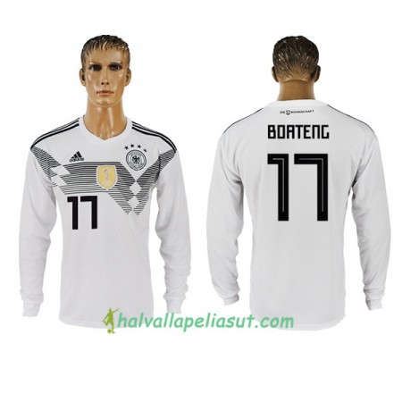 Jalkapallo Pelipaidat Saksa Boateng 17 World Cup 2018 Kotipaita Pitkähihainen